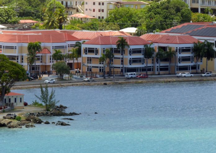 Alexander-Farrelly-Criminal-Justice-ComplexSTT_SAPphoto The Alexander Farrelly Criminal Justice Complex in St. Thomas is a source of concern following recent allegations of corrections officers asleep on the job. (File photo)