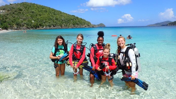 YOE2 Virgin Islanders Use Youth Explorers Program as Marine Stepping Stone (Photo Courtesy of Youth Ocean Explorers Program)