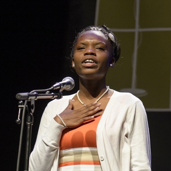 Central High Senior Rocks National Poetry Out Loud Semi-Finals