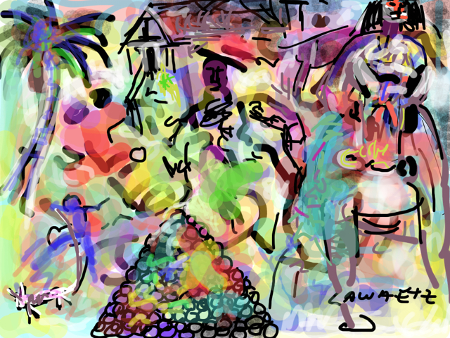 Artist Lawaetz Experiments with Digital