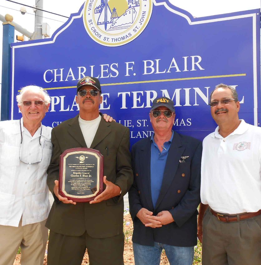 Seaplane Terminal Named for Charles Blair