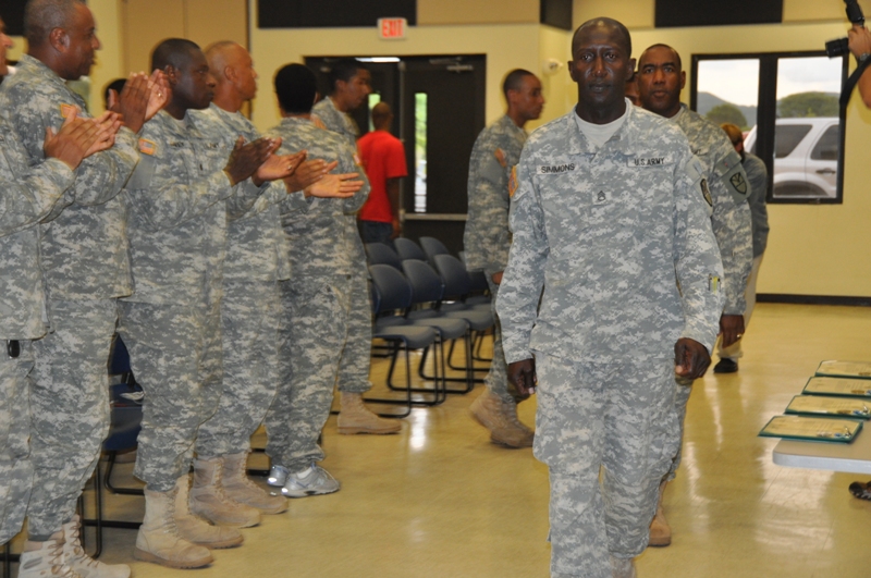 Departing VING Unit Receives Emotional Farewell