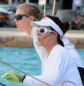 V.I. Skipper Holmberg Hangs On to Lead in Aguilar Race