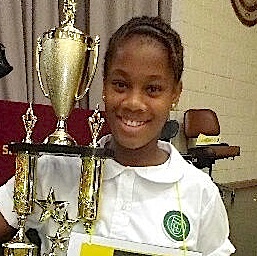 All Saints' Diantha Matthews Wins St. Thomas-St. John Spelling Bee