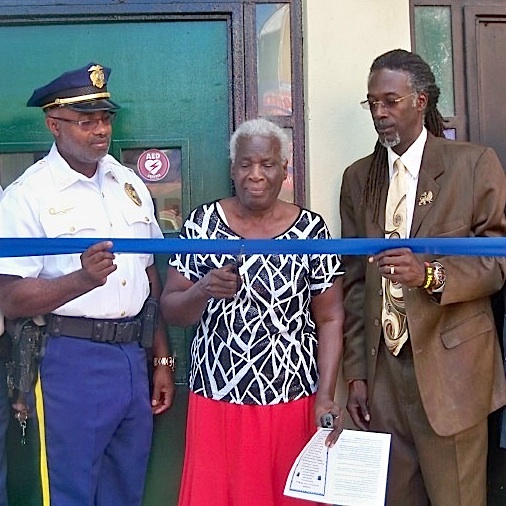 Frederiksted Bike Substation Named for VIPD Officer Cuthbert Chapman