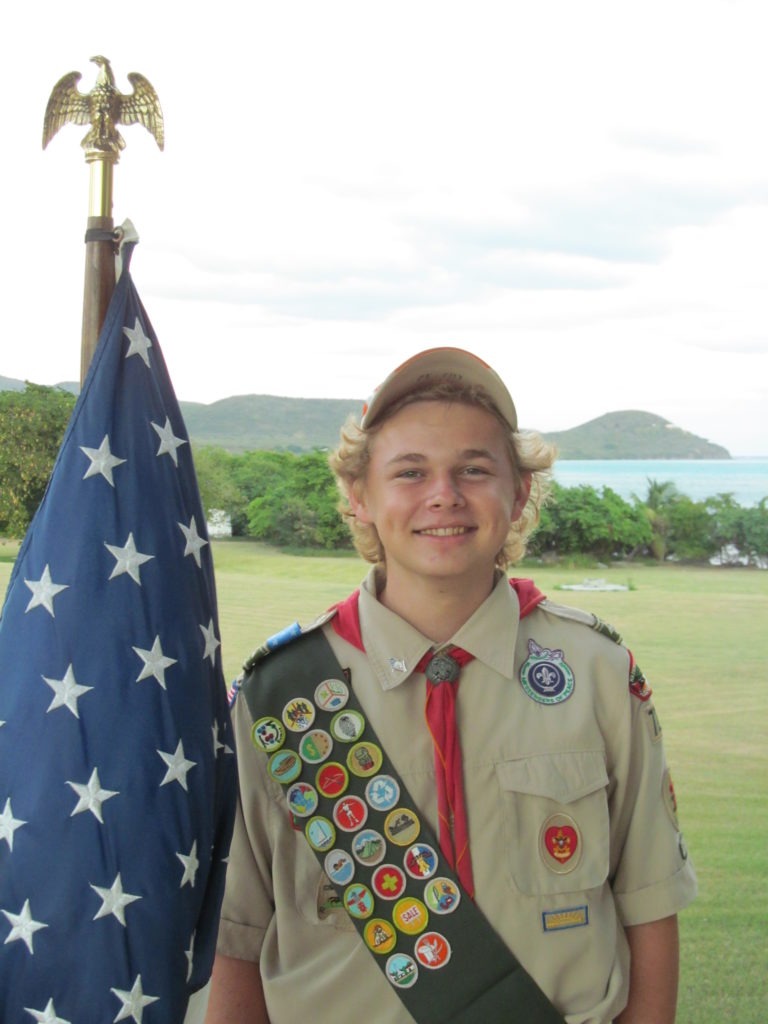 St. Croix Boy Scout Earns Eagle Scout Award