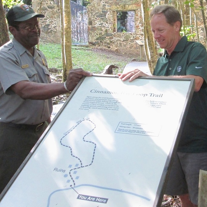 Donation Makes Possible New Park Educational Exhibit Signs