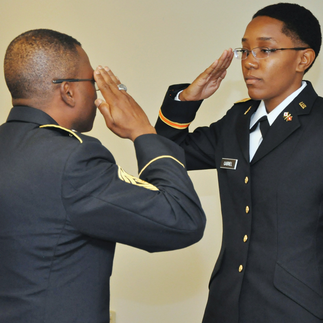 UVI Graduate Commissioned as U.S. Army Officer