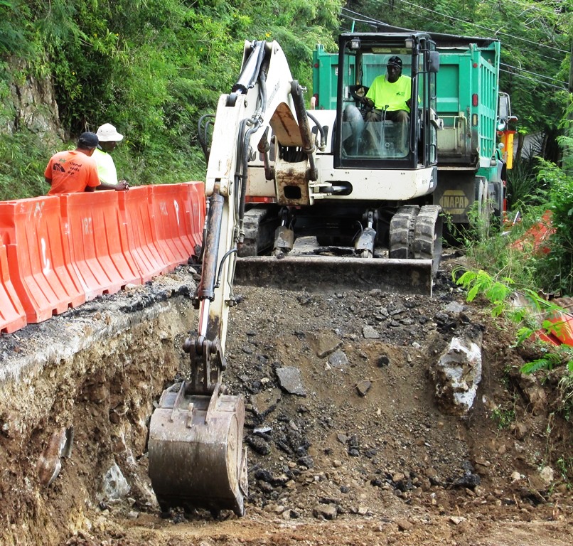 Work Begins on Centerline Road