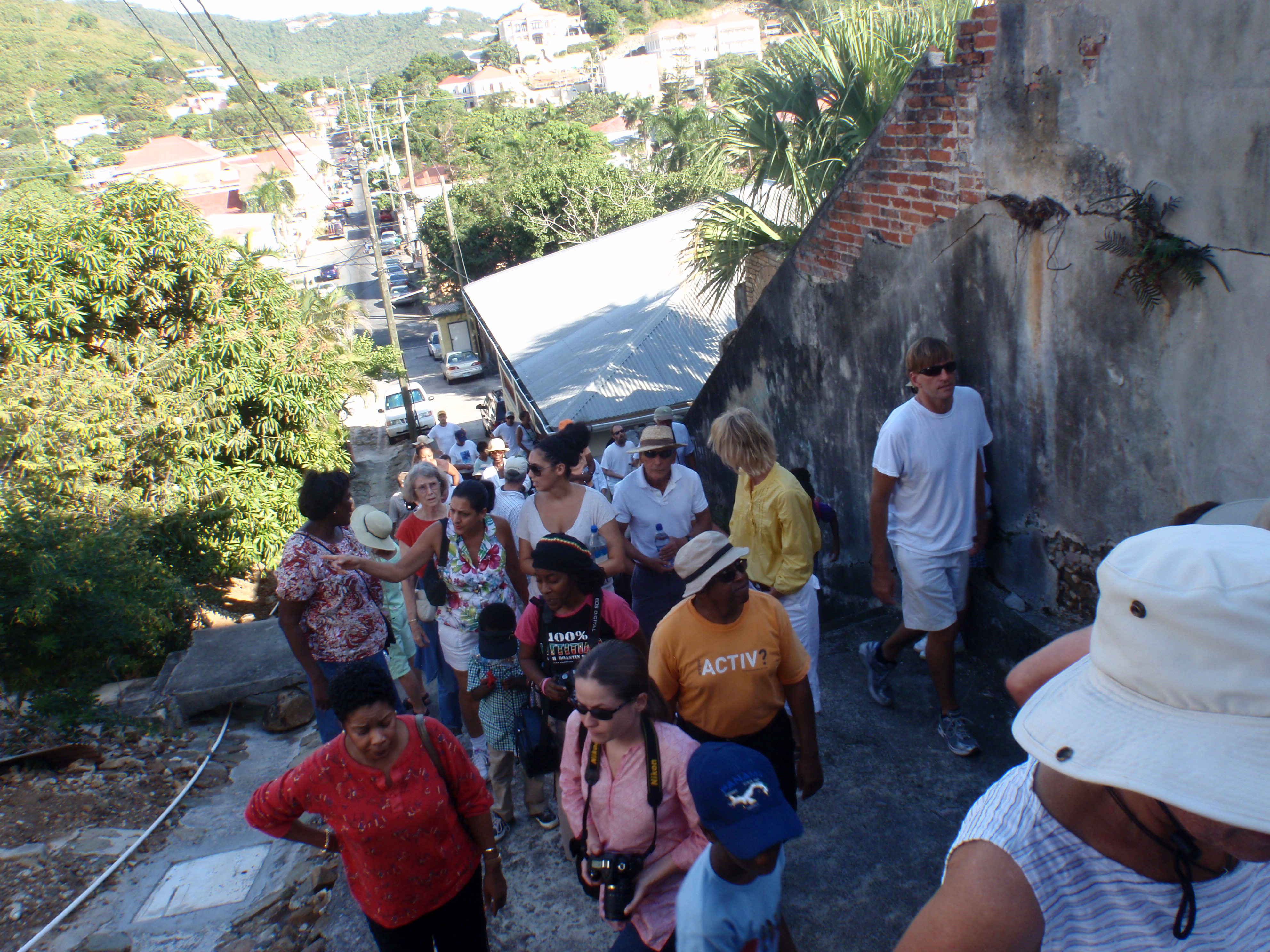 Walking Tour Takes 'Step Back' in Time