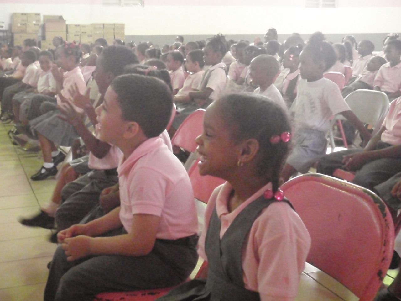 Grammy-Winning Artist Wows Young Students