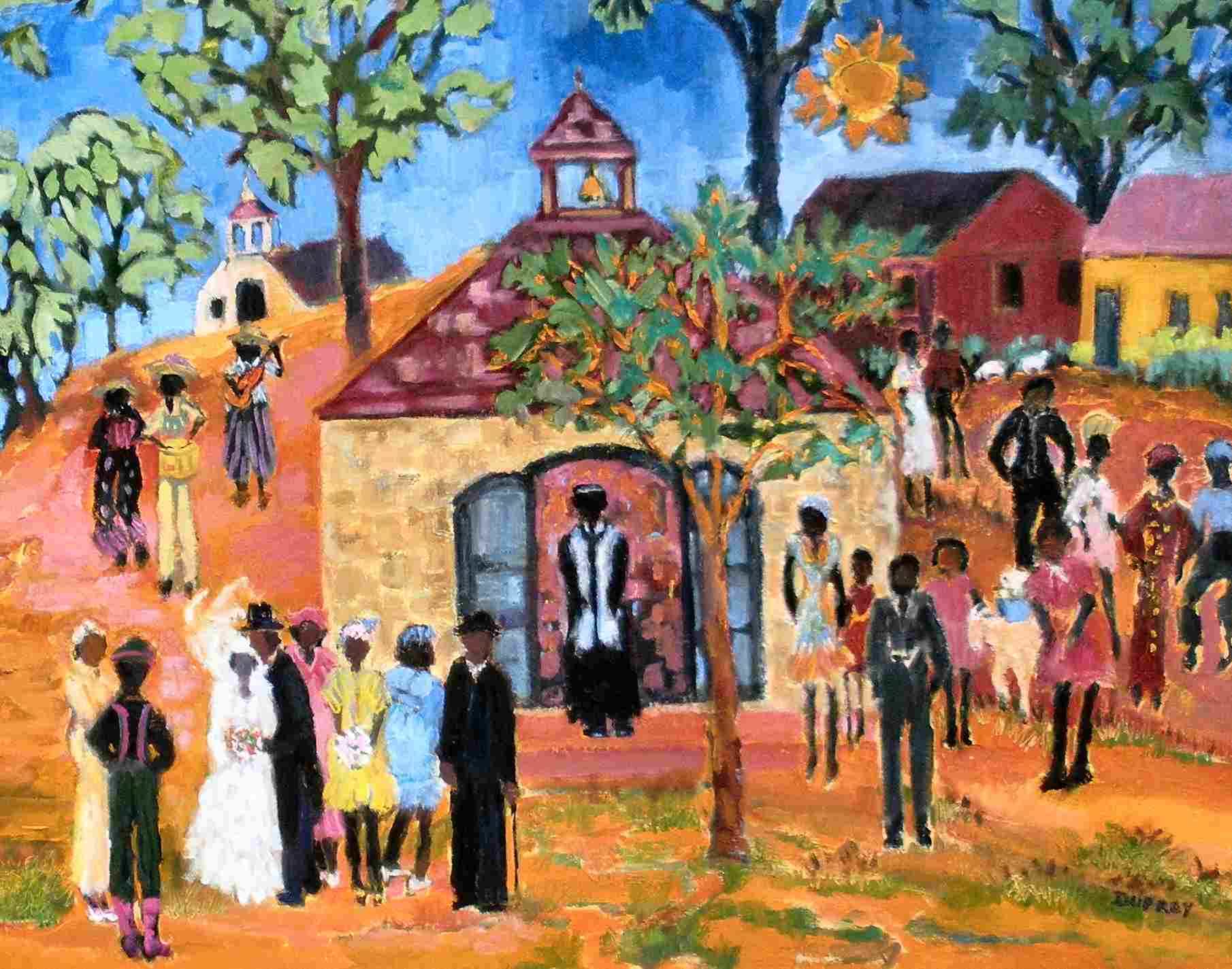 Mango Tango Art Gallery Exhibits Two Artists at Sunday Reception