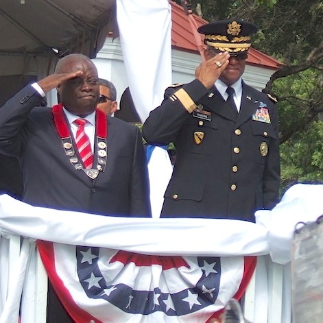 Mapp and Potter Celebrate Inauguration on St. Croix