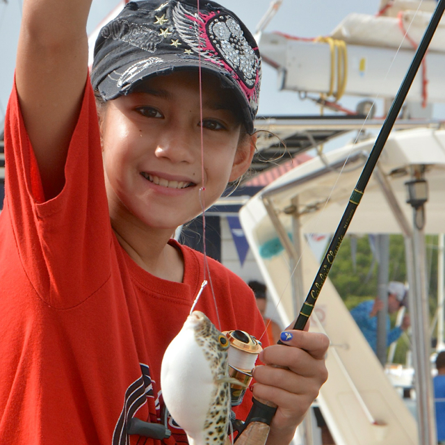 Little Fry Have Big Fun Fishing