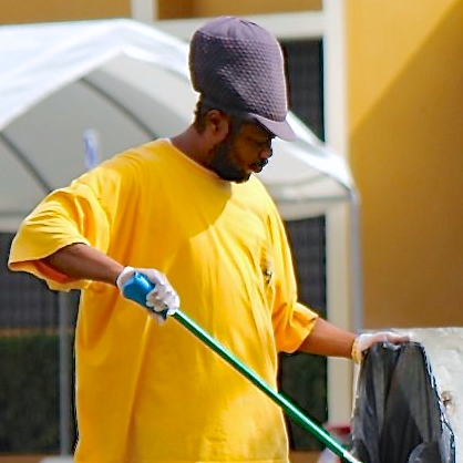 Oswald Harris Court Cleanup Lifts Community Pride
