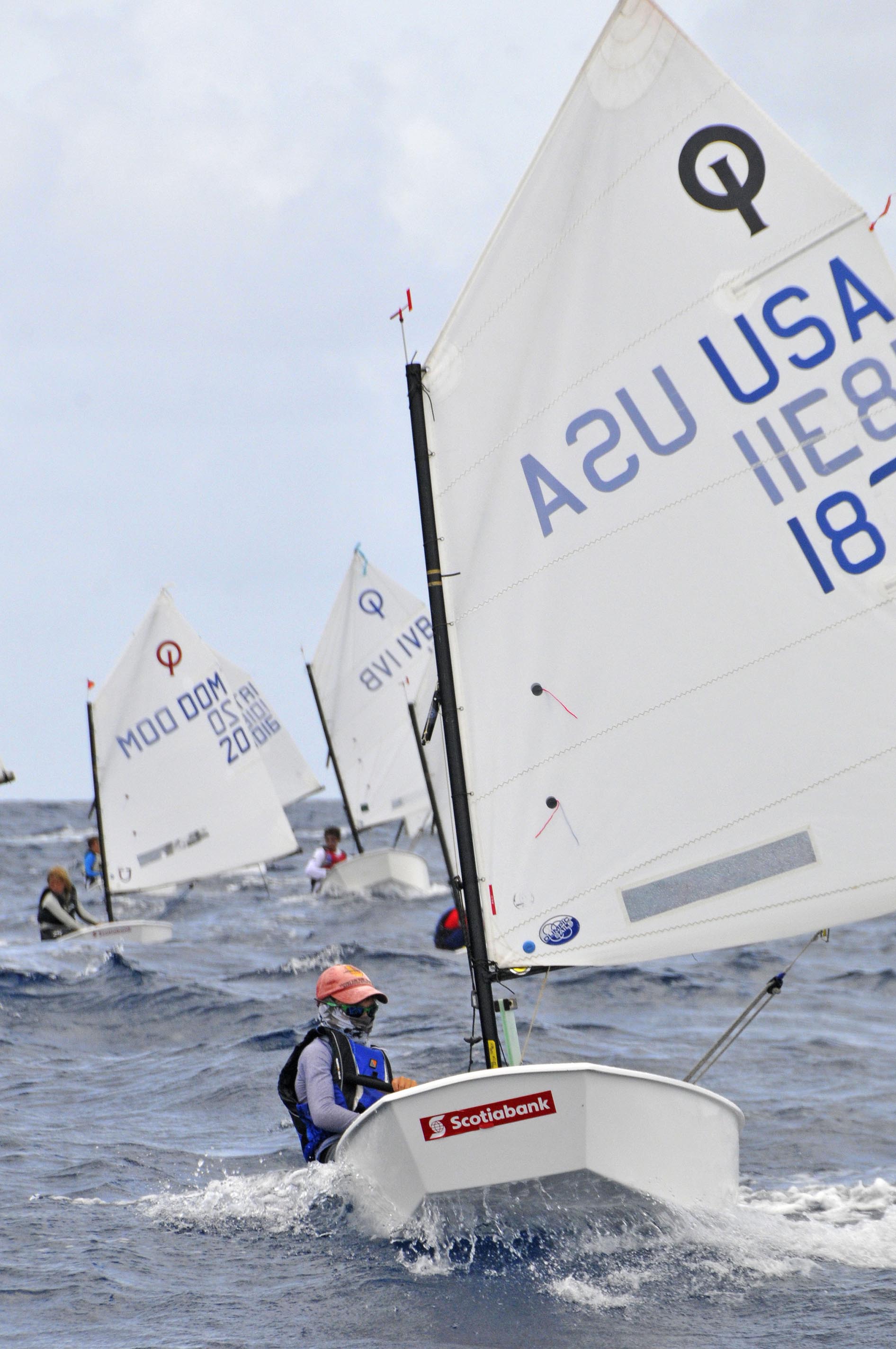 USA’s Rogers Wins Scotiabank International Optimist Regatta