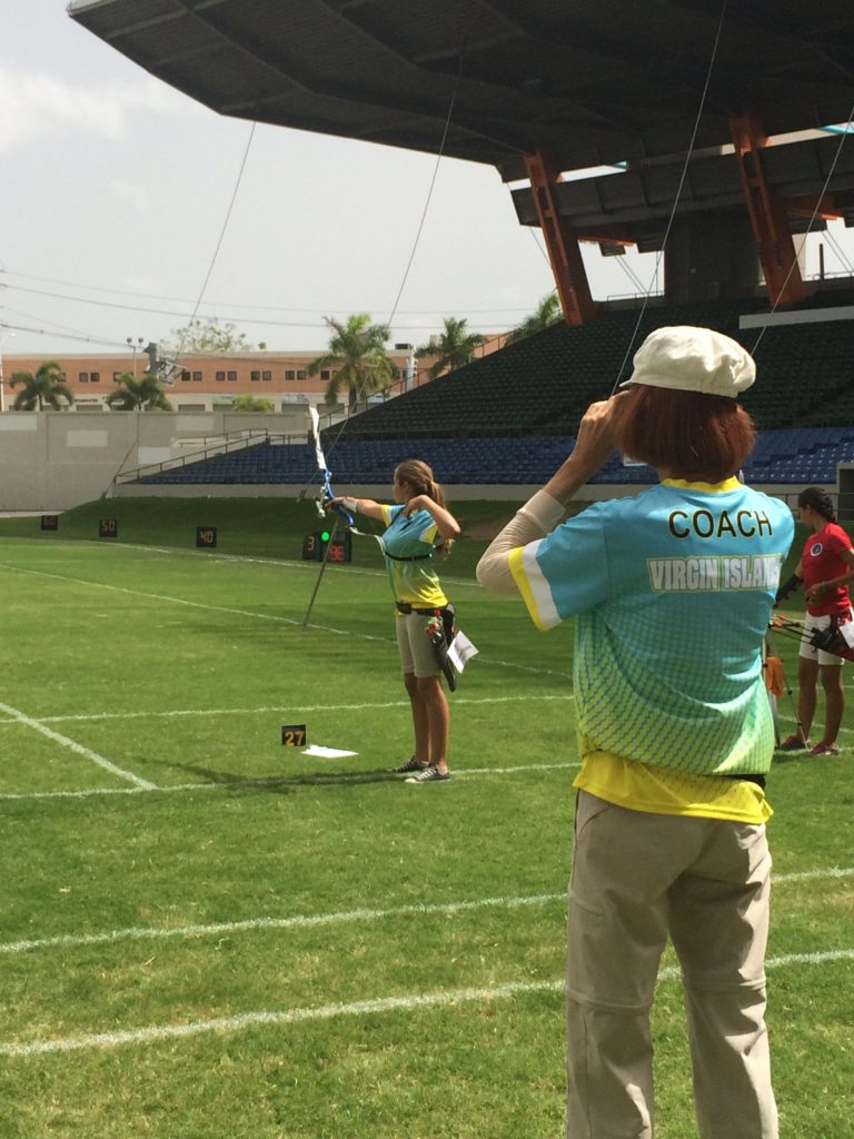 V.I. Archery Team Has Success at International Competition