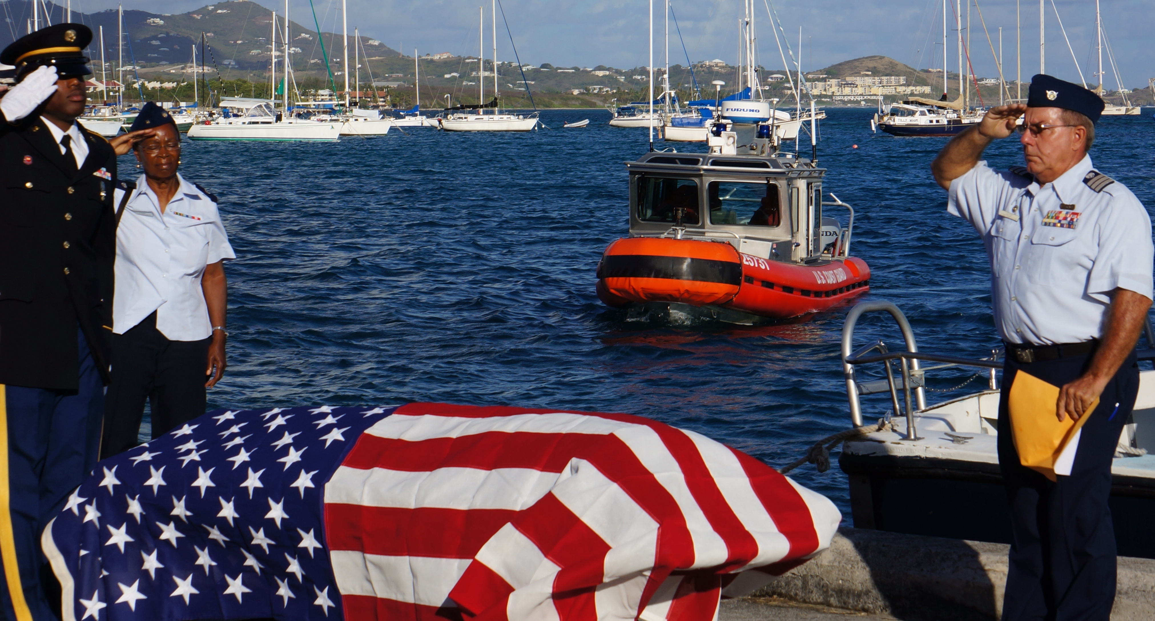 Coast Guard Auxiliary Honors Boating Safety Teacher Robert Marcy