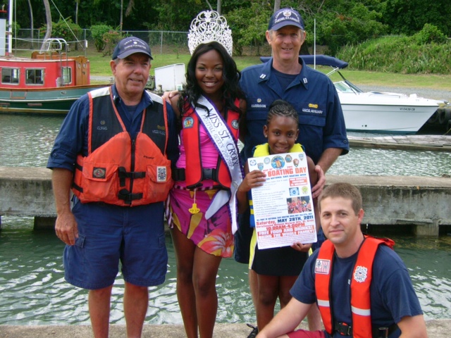 Miss St. Croix Launches Life Jacket Campaign