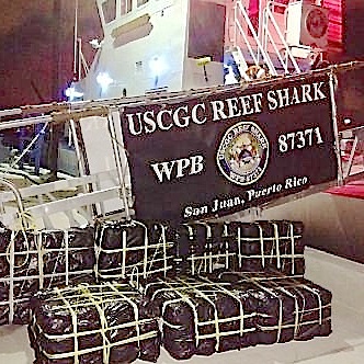 Coast Guard Intercepts 533-pound Cocaine Shipment