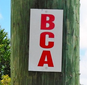 Answer Desk: ABC Utility Pole Signs