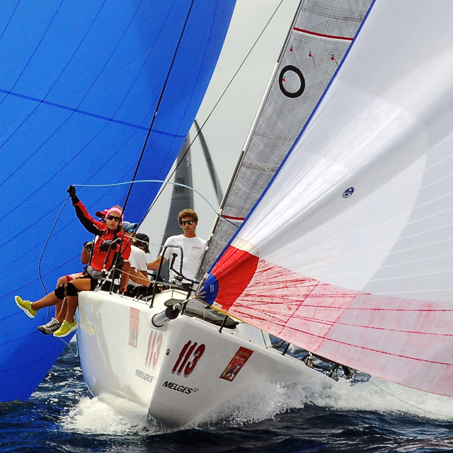 High Wind Brings Thrills to Regatta's First Day