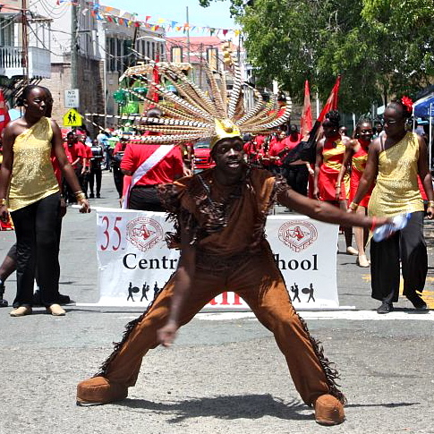 Children's Parade Dazzles Carnival Crowd