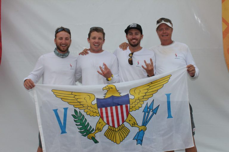 Team V.I. Wins Gold and Silver in Sailing at CAC Games
