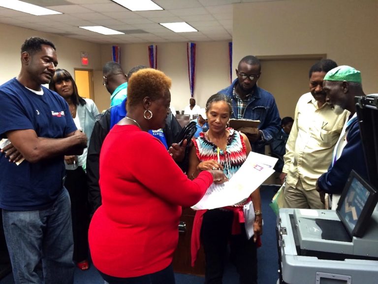 Weather, Machine Trouble Further Slow Ballot Count