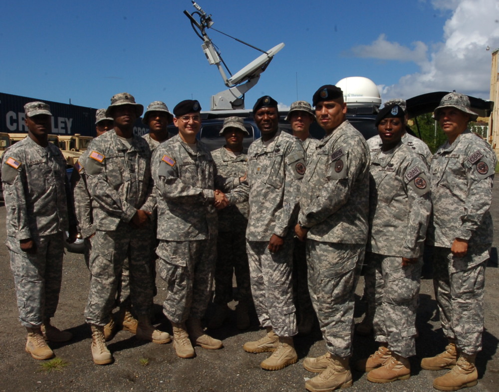 Puerto Rican Troops Grateful for V.I. Guard's Help in Battling Blaze