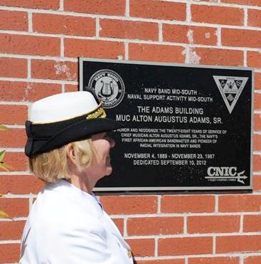 Navy Music Building Named After Alton Adams