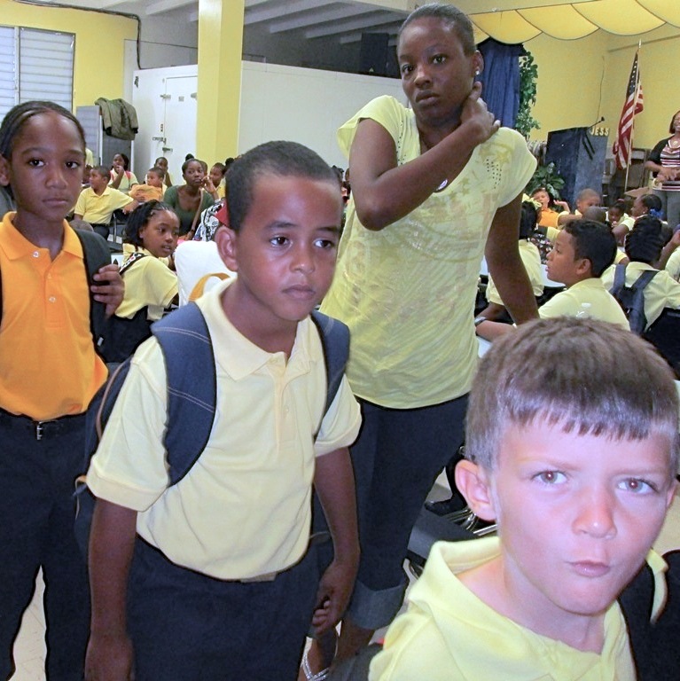 St. John Goes Back to School