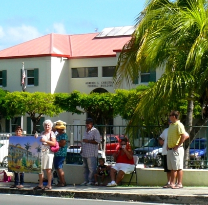 Protesters Demand NOAA Action on Williams and Punch Resort Permit